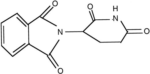 Fig. 1. Structure of thalidomide.