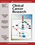Clinical Cancer Research Cover Image for Volume 11, Issue 8