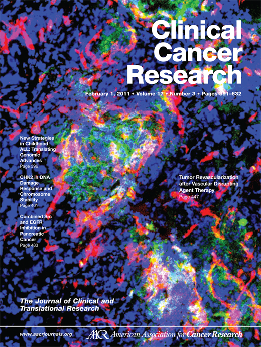 Clinical Cancer Research Cover Image for Volume 17, Issue 3