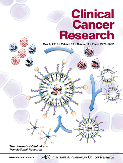 Clinical Cancer Research Cover Image for Volume 19, Issue 9