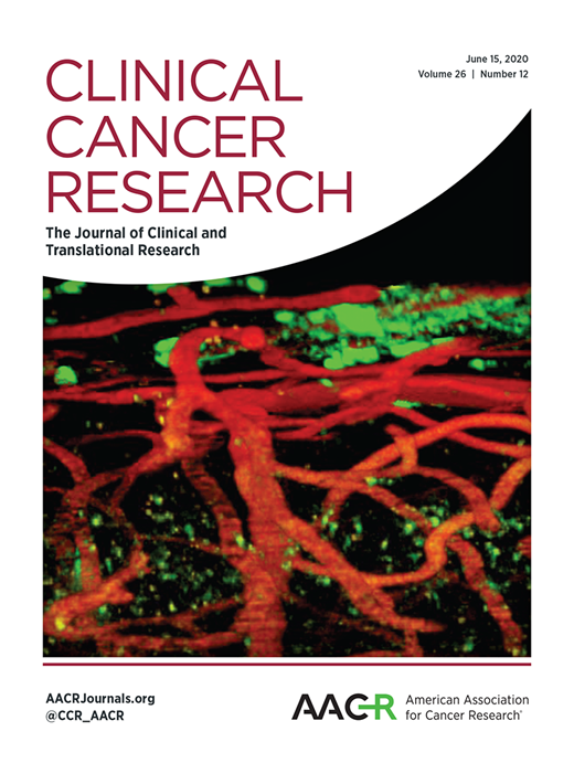 Clinical Cancer Research Cover Image for Volume 26, Issue 12