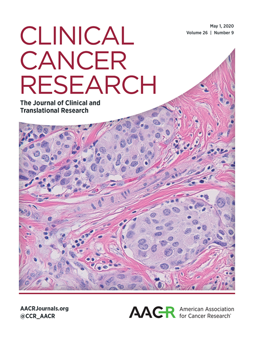 Clinical Cancer Research Cover Image for Volume 26, Issue 9