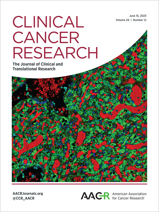 Clinical Cancer Research Cover Image for Volume 29, Issue 12