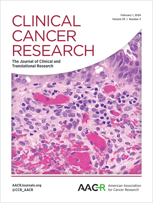 Clinical Cancer Research Cover Image for Volume 30, Issue 3