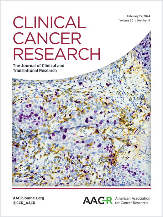 Clinical Cancer Research Cover Image for Volume 30, Issue 4