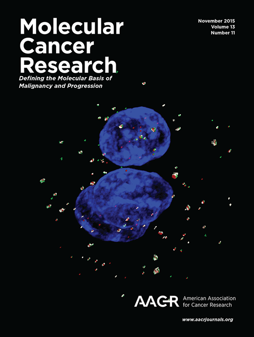 Molecular Cancer Research Cover Image for Volume 13, Issue 11