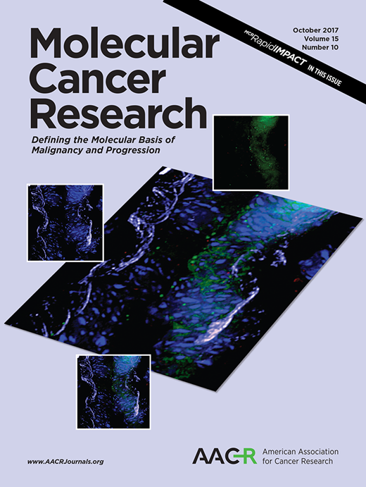 Molecular Cancer Research Cover Image for Volume 15, Issue 10