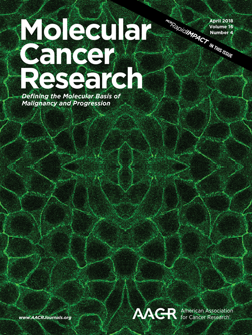 Molecular Cancer Research Cover Image for Volume 16, Issue 4