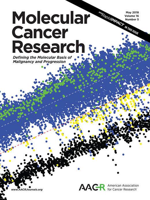 Molecular Cancer Research Cover Image for Volume 16, Issue 5