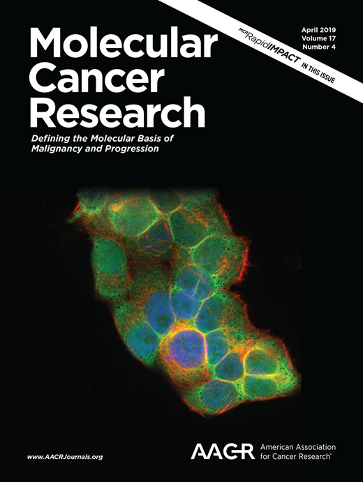 Molecular Cancer Research Cover Image for Volume 17, Issue 4
