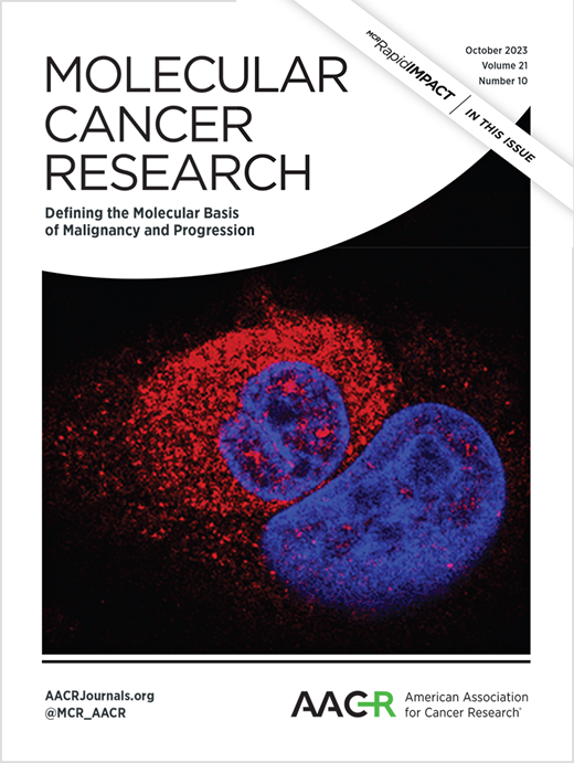 Molecular Cancer Research Cover Image for Volume 21, Issue 10