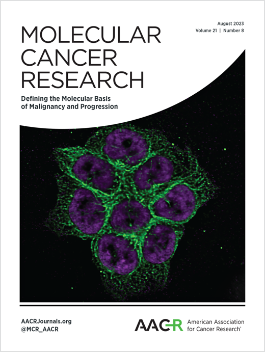 Molecular Cancer Research Cover Image for Volume 21, Issue 8