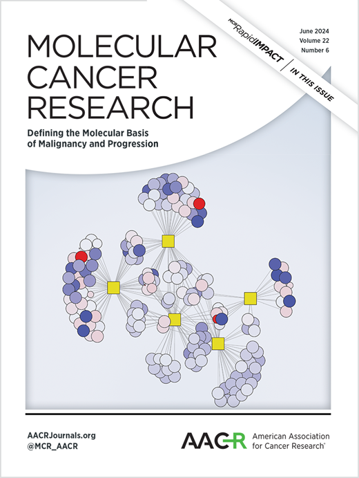 Molecular Cancer Research Cover Image for Volume 22, Issue 6