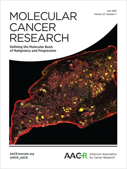Molecular Cancer Research Cover Image for Volume 23, Issue 7
