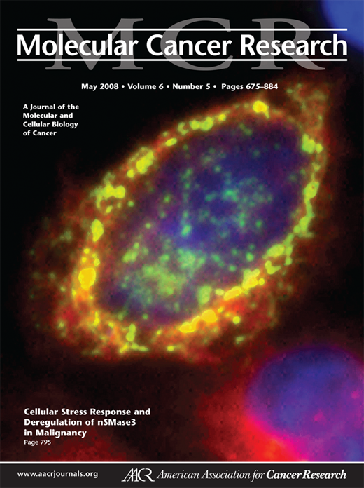 Molecular Cancer Research Cover Image for Volume 6, Issue 5