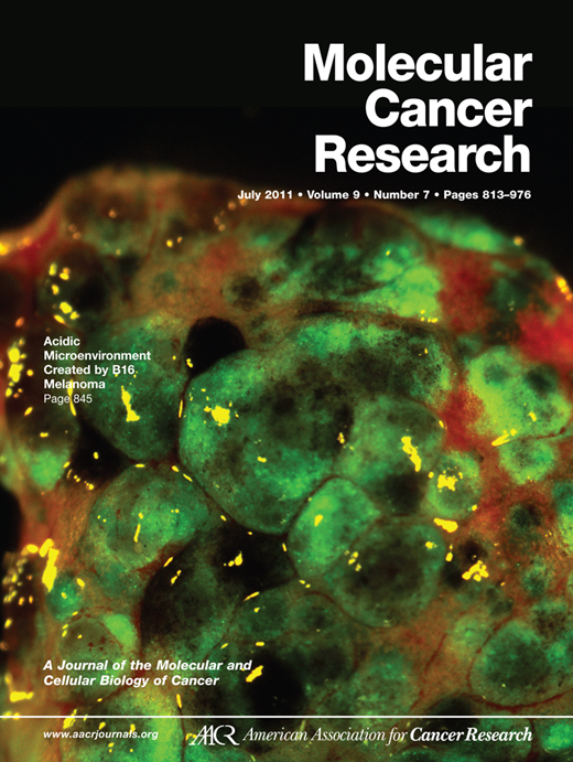 Molecular Cancer Research Cover Image for Volume 9, Issue 7