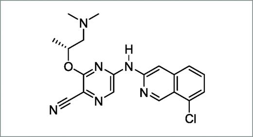 Figure 1. Structure of SAR-020106.