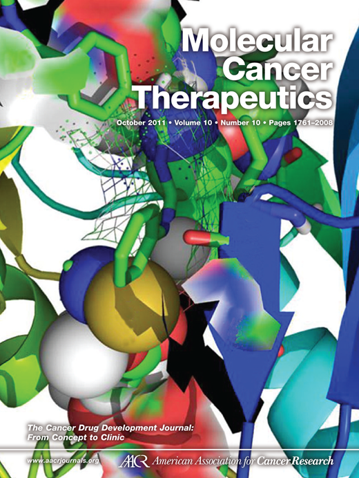 Molecular Cancer Therapeutics Cover Image for Volume 10, Issue 10
