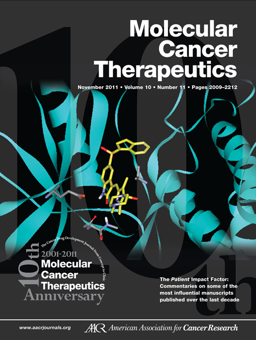 Molecular Cancer Therapeutics Cover Image for Volume 10, Issue 11
