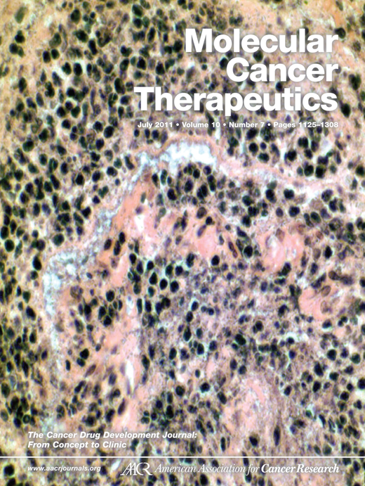 Molecular Cancer Therapeutics Cover Image for Volume 10, Issue 7