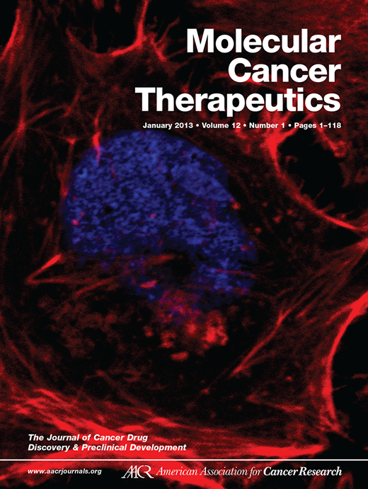 Molecular Cancer Therapeutics Cover Image for Volume 12, Issue 1