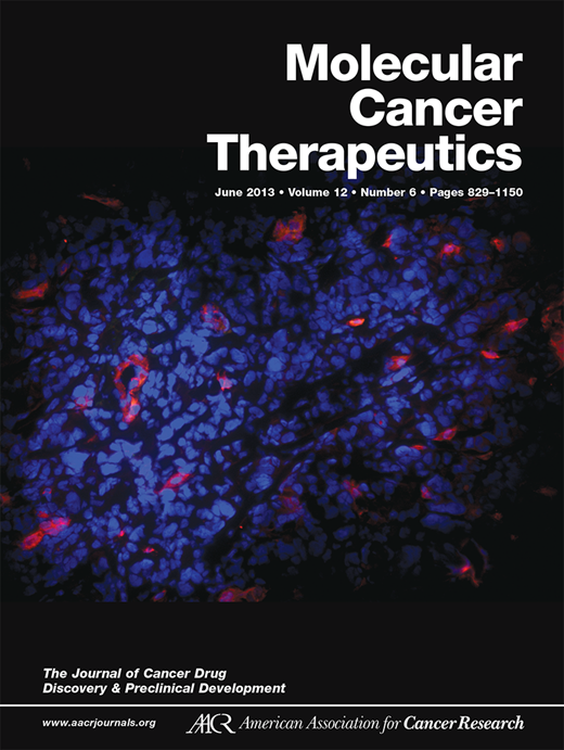 Molecular Cancer Therapeutics Cover Image for Volume 12, Issue 6