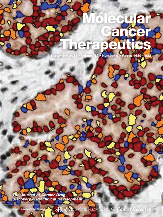 Molecular Cancer Therapeutics Cover Image for Volume 12, Issue 9