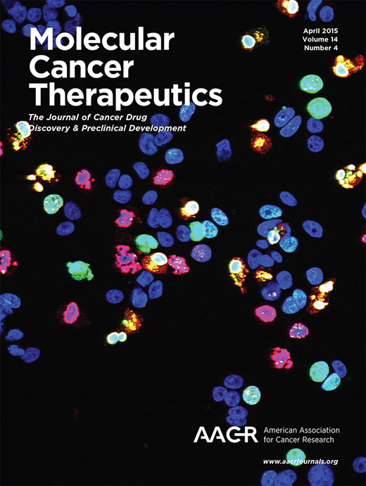 Molecular Cancer Therapeutics Cover Image for Volume 14, Issue 4