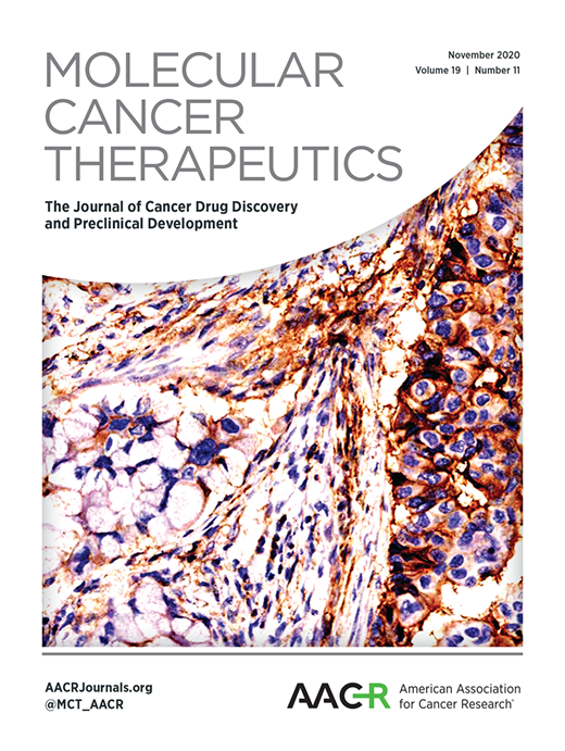 Molecular Cancer Therapeutics Cover Image for Volume 19, Issue 11