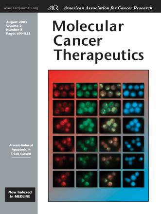 Molecular Cancer Therapeutics Cover Image for Volume 2, Issue 8