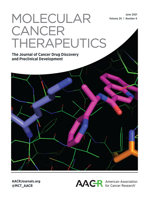 Molecular Cancer Therapeutics Cover Image for Volume 20, Issue 6