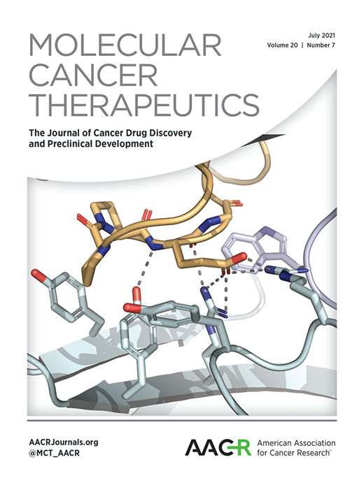 Molecular Cancer Therapeutics Cover Image for Volume 20, Issue 7