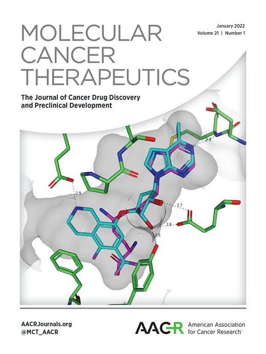 Molecular Cancer Therapeutics Cover Image for Volume 21, Issue 1