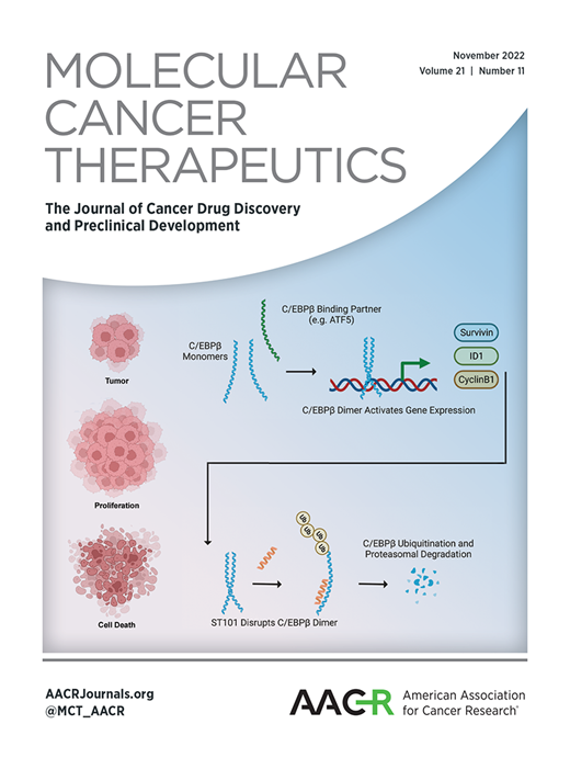 Molecular Cancer Therapeutics Cover Image for Volume 21, Issue 11