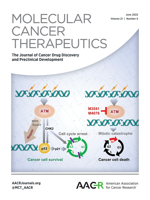 Molecular Cancer Therapeutics Cover Image for Volume 21, Issue 6