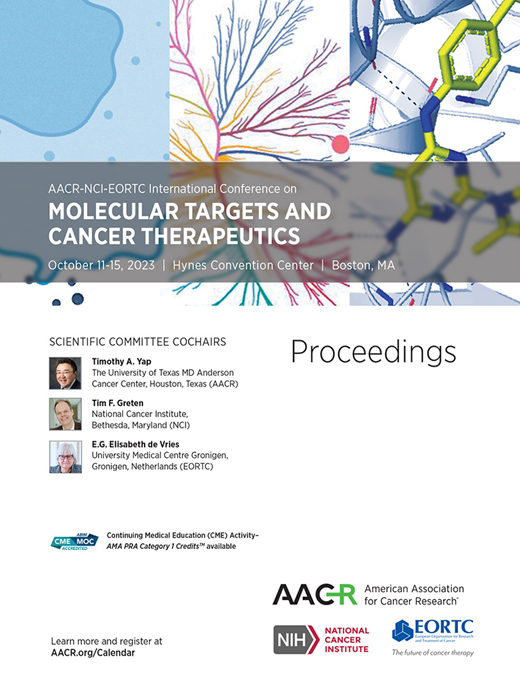 Molecular Cancer Therapeutics Cover Image for Volume 22, Issue 12_Supplement