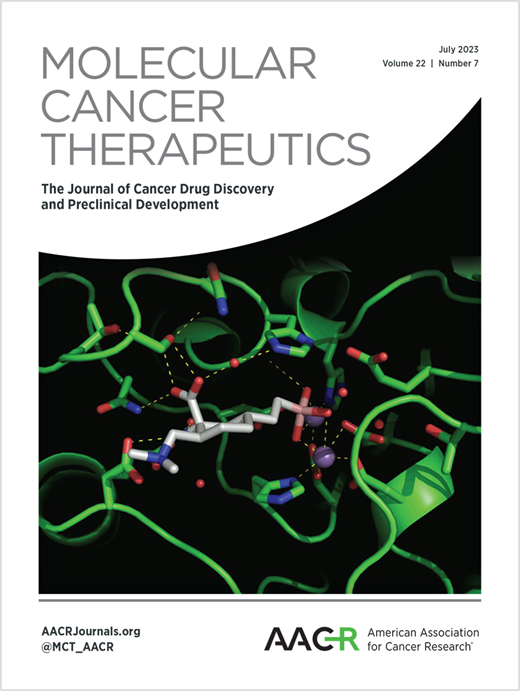 Molecular Cancer Therapeutics Cover Image for Volume 22, Issue 7