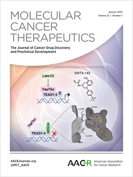 Molecular Cancer Therapeutics Cover Image for Volume 23, Issue 1