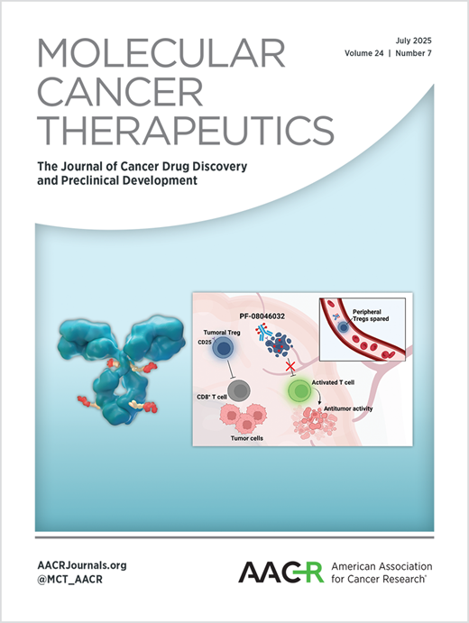 Molecular Cancer Therapeutics Cover Image for Volume 24, Issue 7