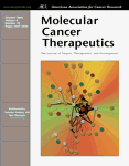 Molecular Cancer Therapeutics Cover Image for Volume 4, Issue 10
