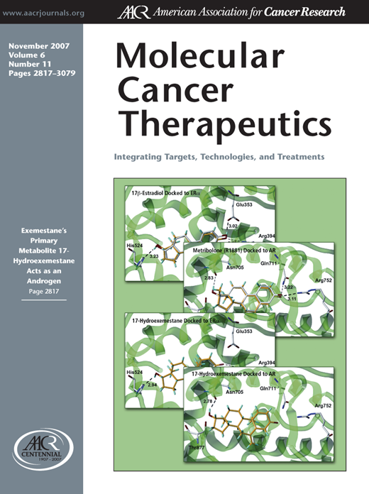 Molecular Cancer Therapeutics Cover Image for Volume 6, Issue 11