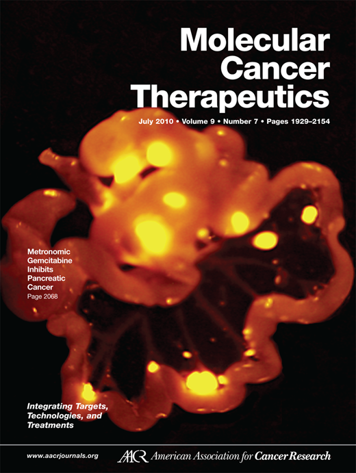 Molecular Cancer Therapeutics Cover Image for Volume 9, Issue 7