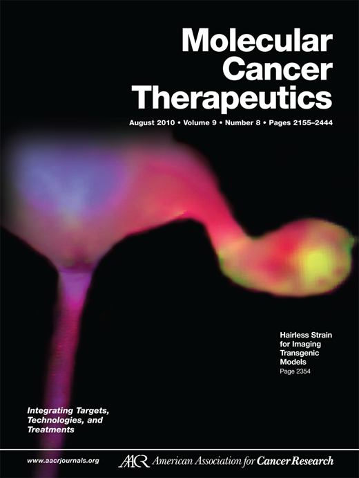 Molecular Cancer Therapeutics Cover Image for Volume 9, Issue 8